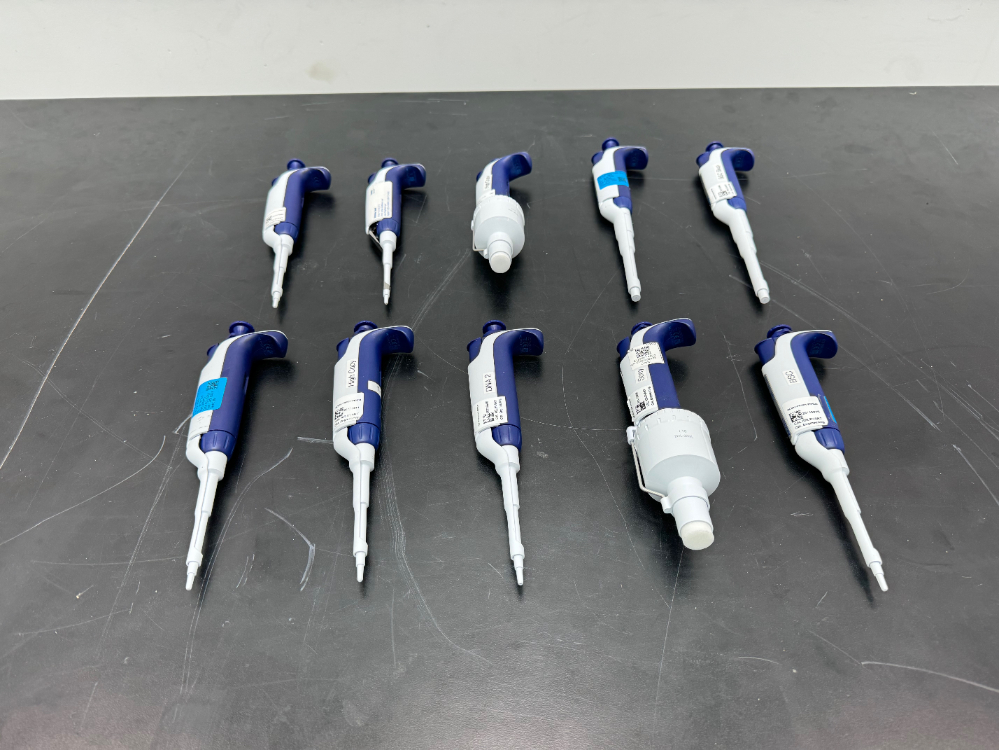 Image of Rainin Pipet-lite XLS Single Channel Pipettes - Quantity 10